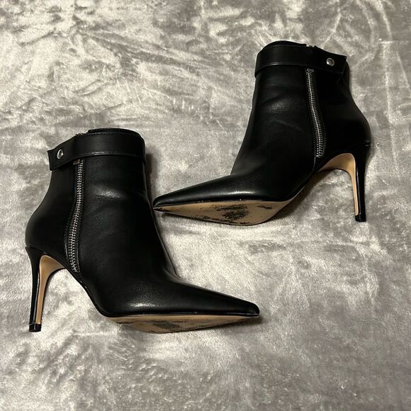 Mix No. 6 Black High Heeled Bootie - Picture 1 of 6